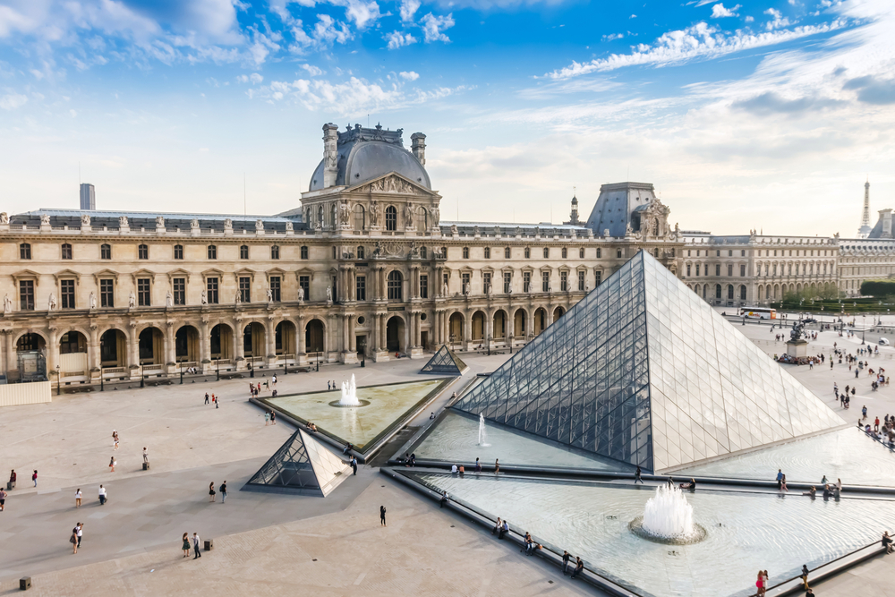 the louvre in paris france